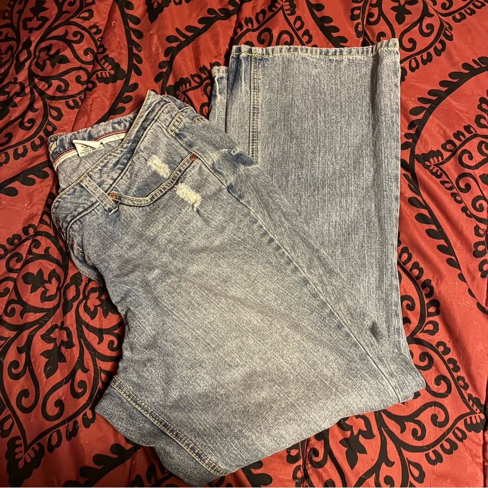 Paris Blues Vintage Y2K Jeans 15 Light Wash Bootcut Low Rise